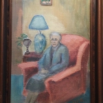 Old woman in chair